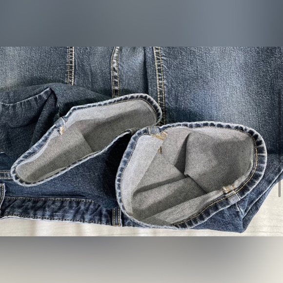 GAP Boot Cut Stretch Ankle Blue Jeans Sz 12 - Picture 4 of 7